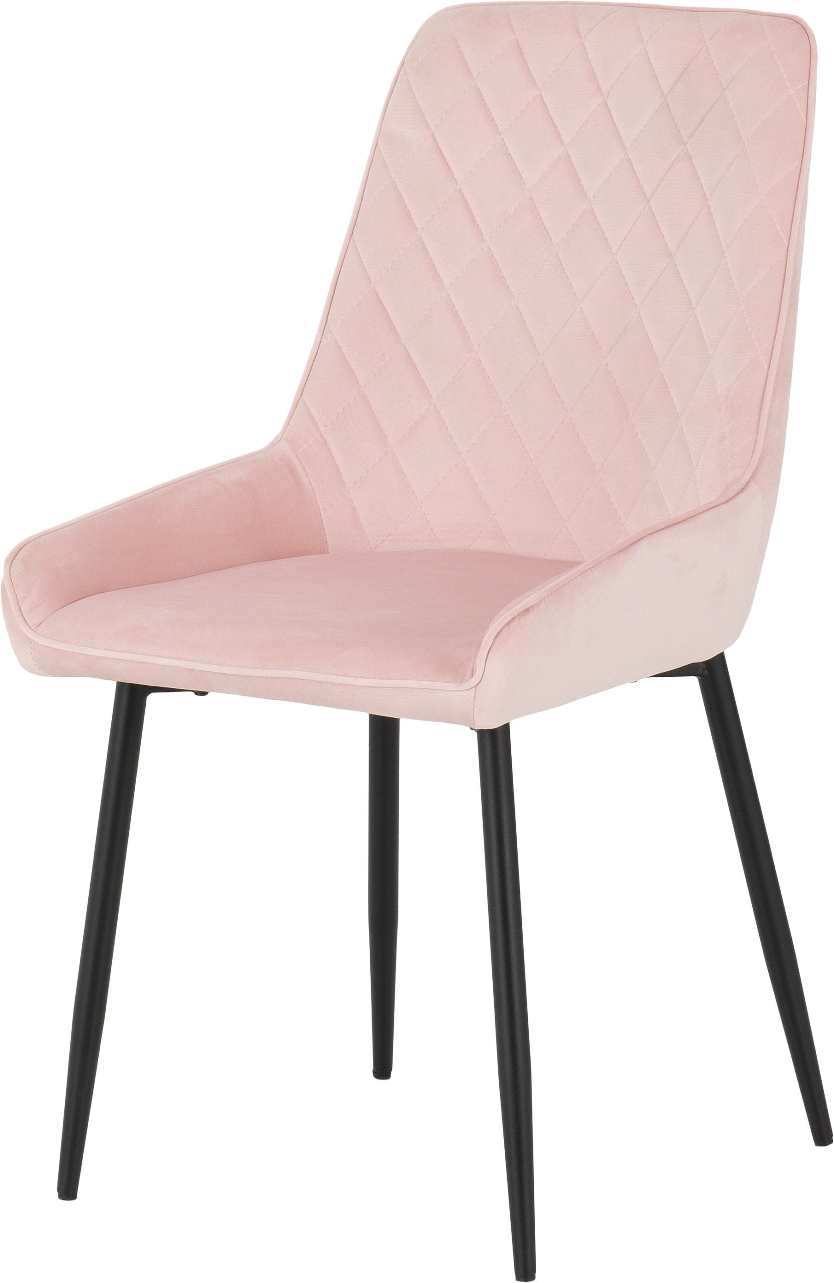 Avery Chairs Baby Pink Velvet - The Right Buy Store