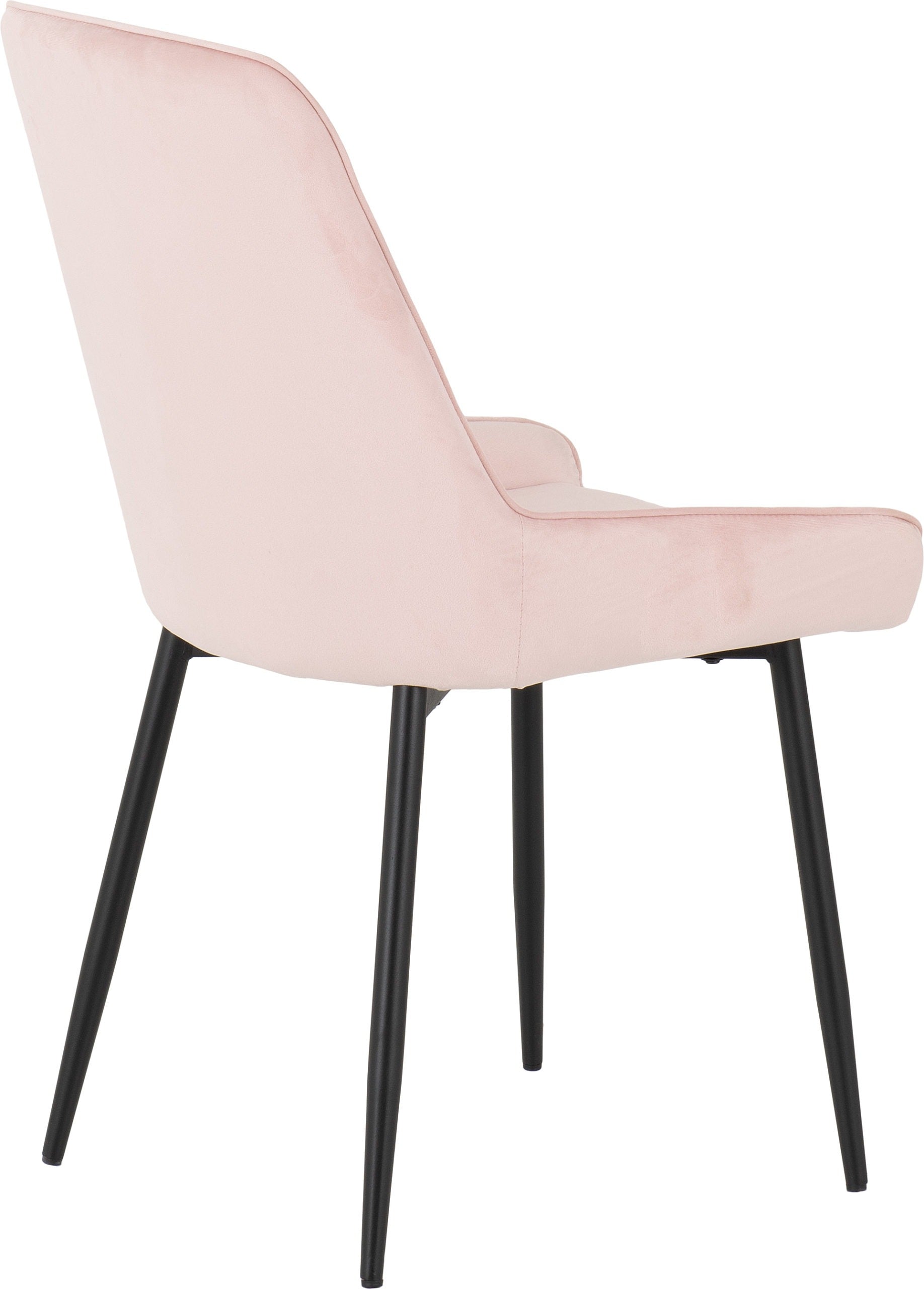 Avery Chairs Baby Pink Velvet - The Right Buy Store