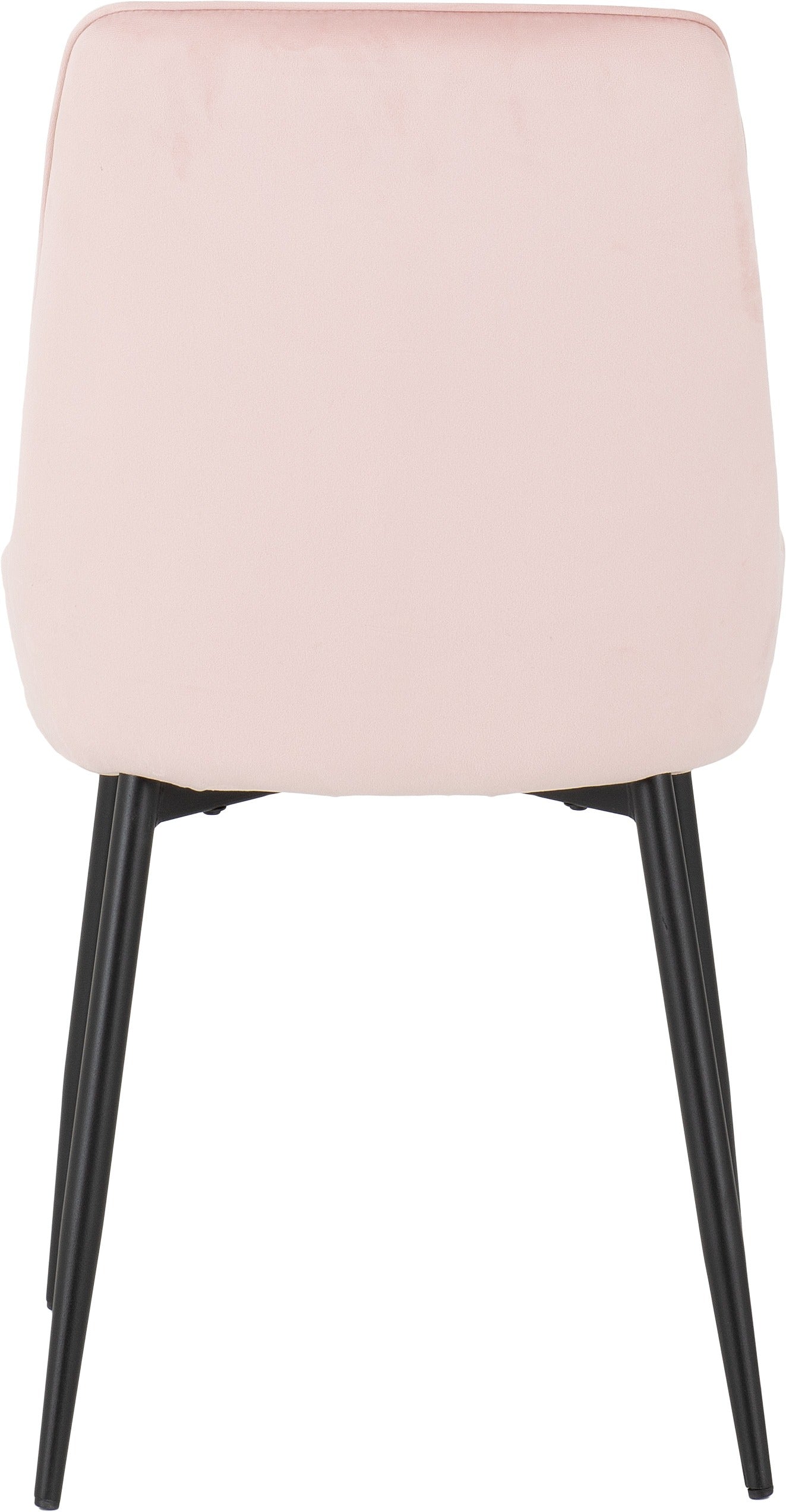 Avery Chair /Black/Baby Pink Velvet