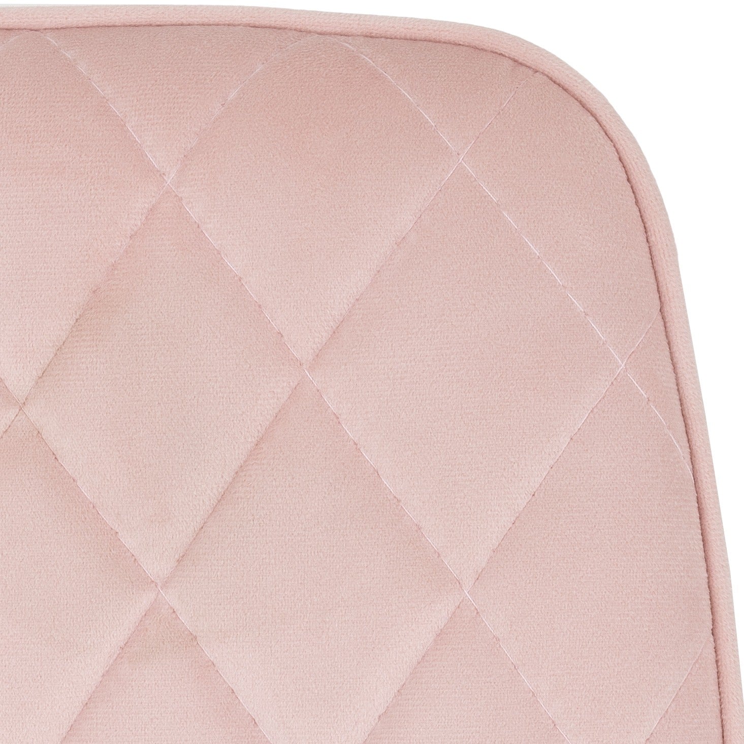 Avery Chair /Black/Baby Pink Velvet