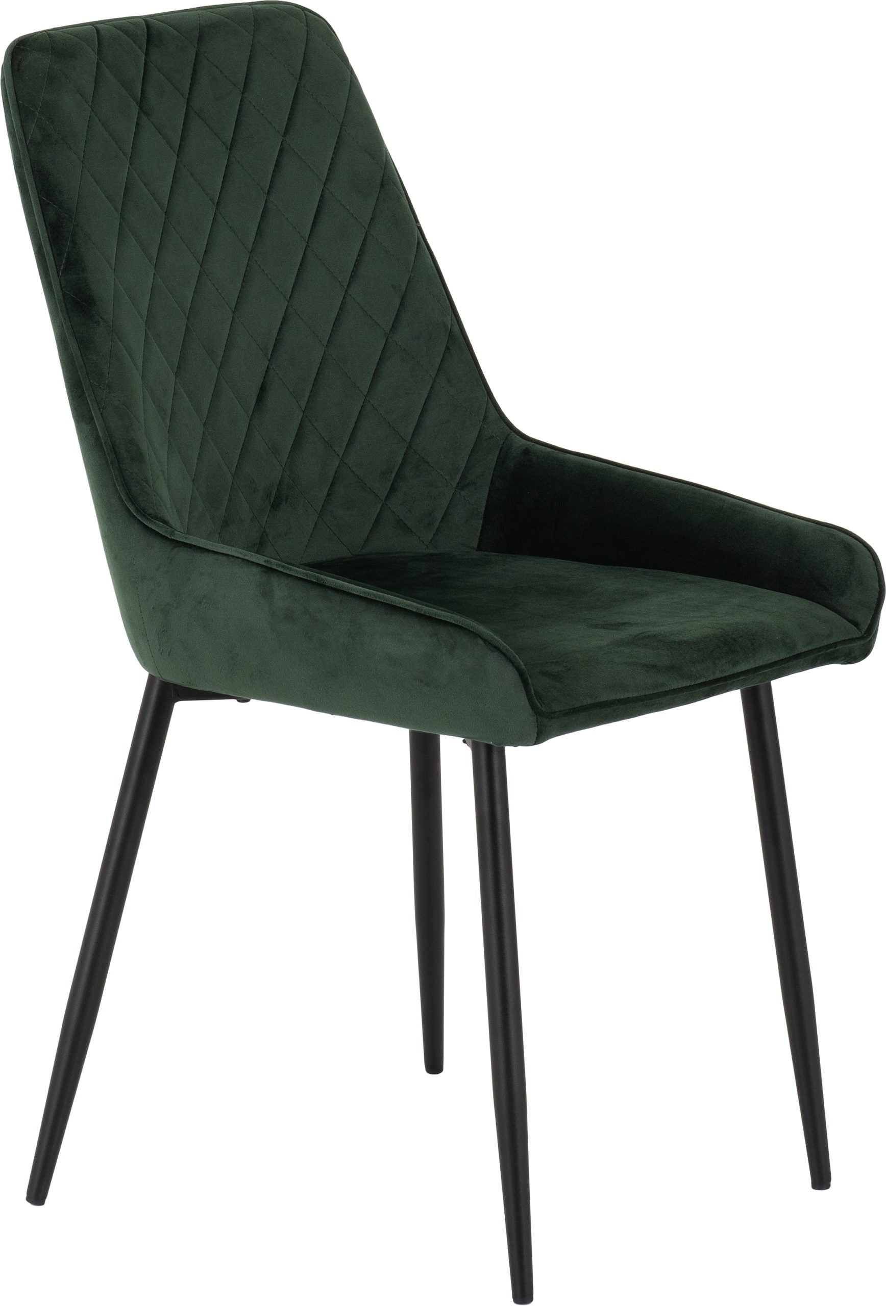  Avery Chairs Emerald Green Velvet - The Right Buy Store