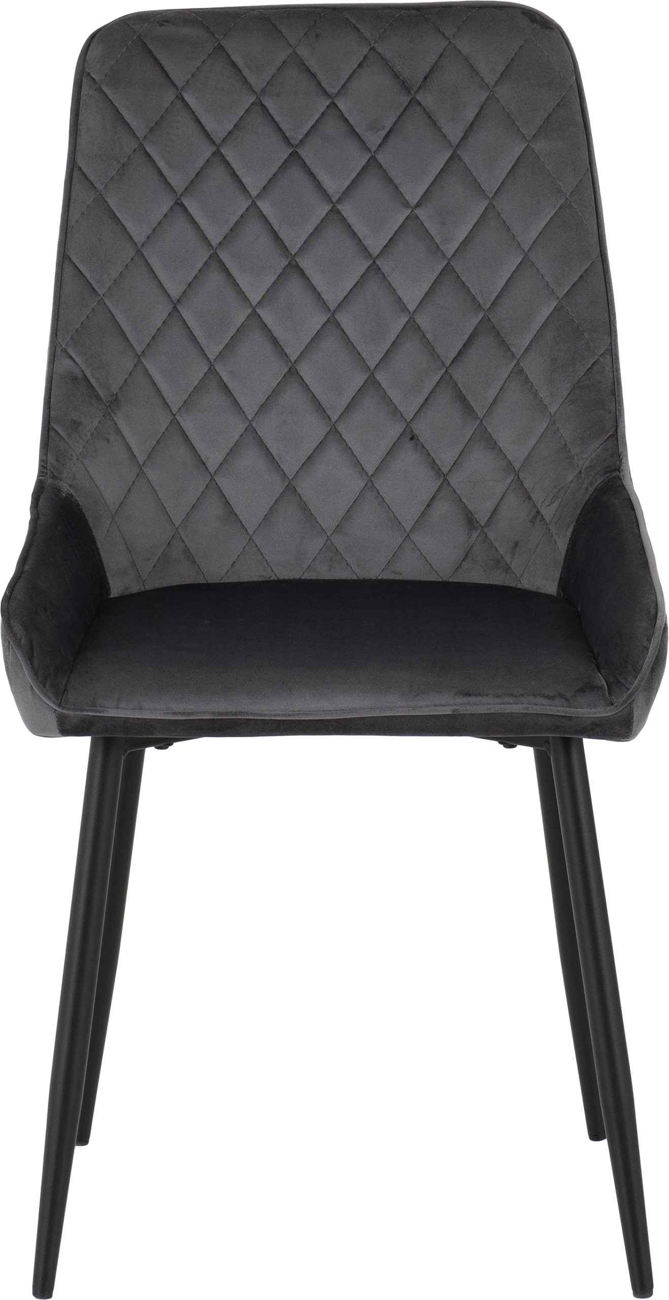 Avery Chair Grey Velvet 