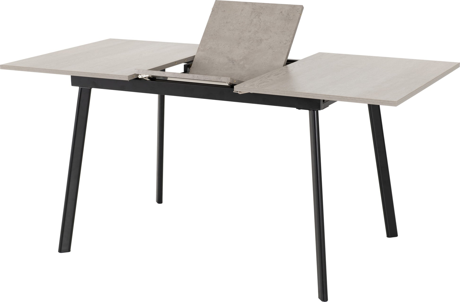 Avery Extending Dining Table Concrete/Grey-  The Right Buy Store