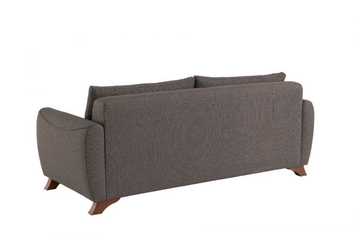 Aykon 3 Seater Sofa Charcoal