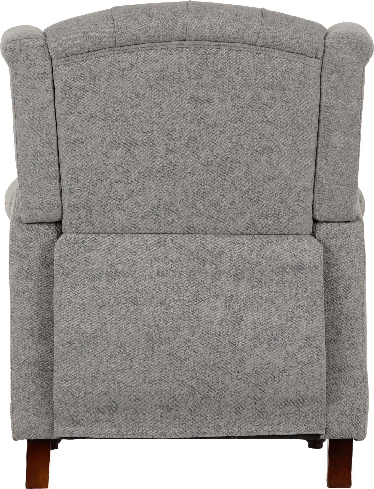 Balmoral Reclining Chair - Grey Fabric- The Right Buy Store