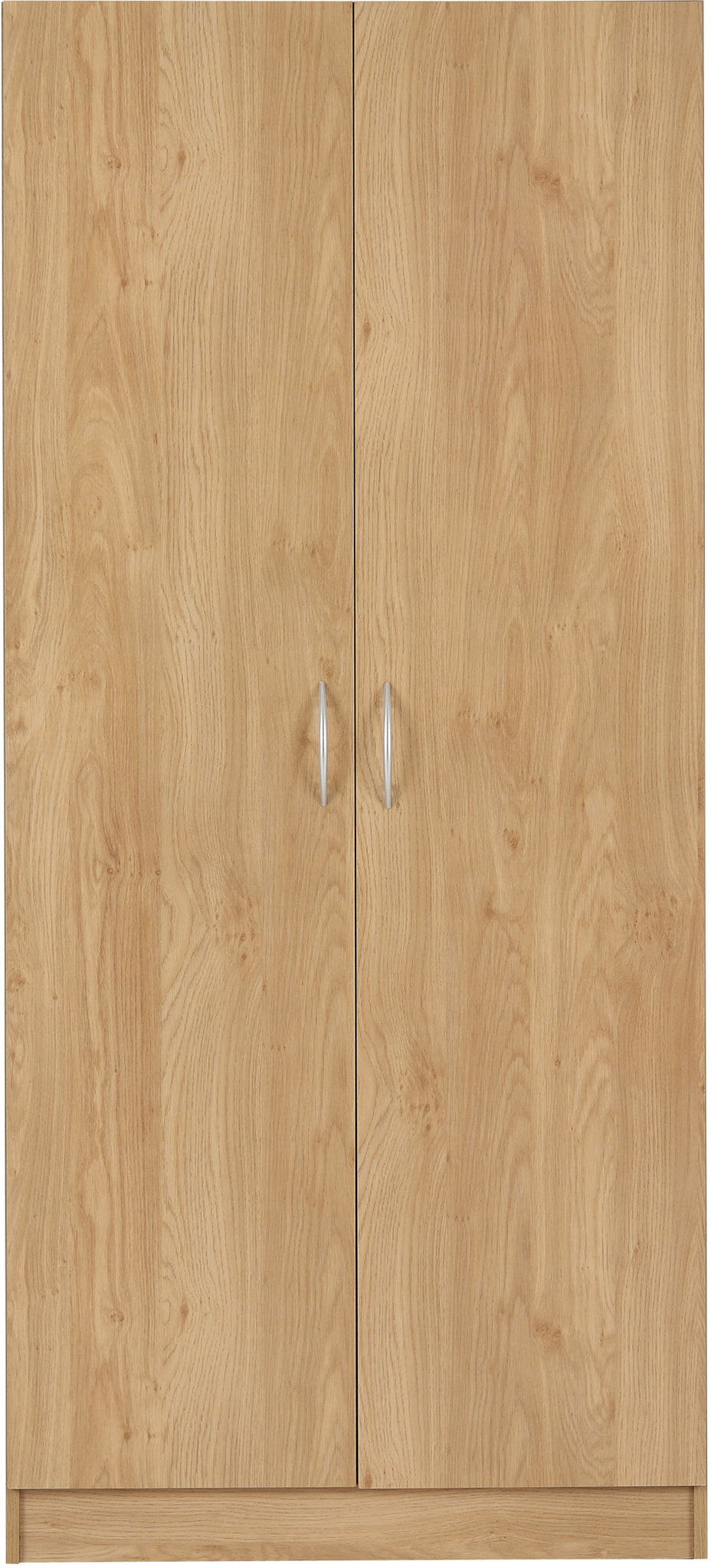 Bellingham 2 Door Wardrobe Oak Effect Veneer- The Right Buy Store