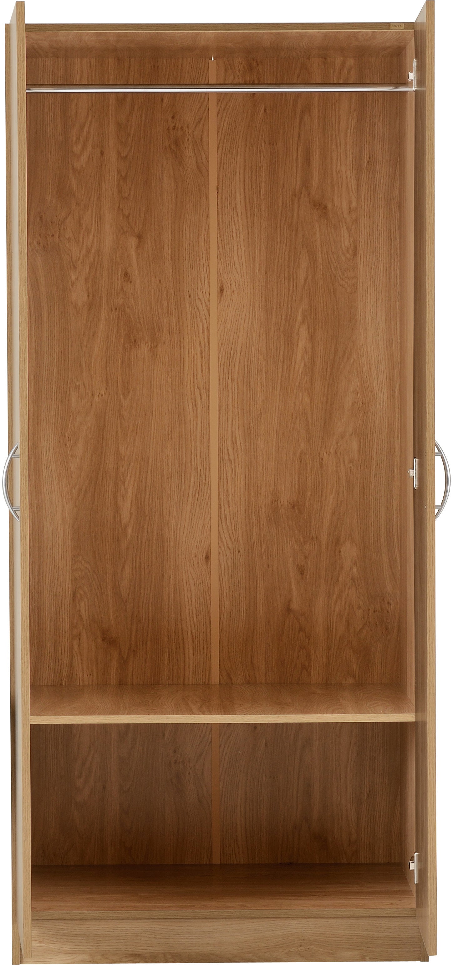 Bellingham 2 Door Wardrobe Oak Effect Veneer- The Right Buy Store