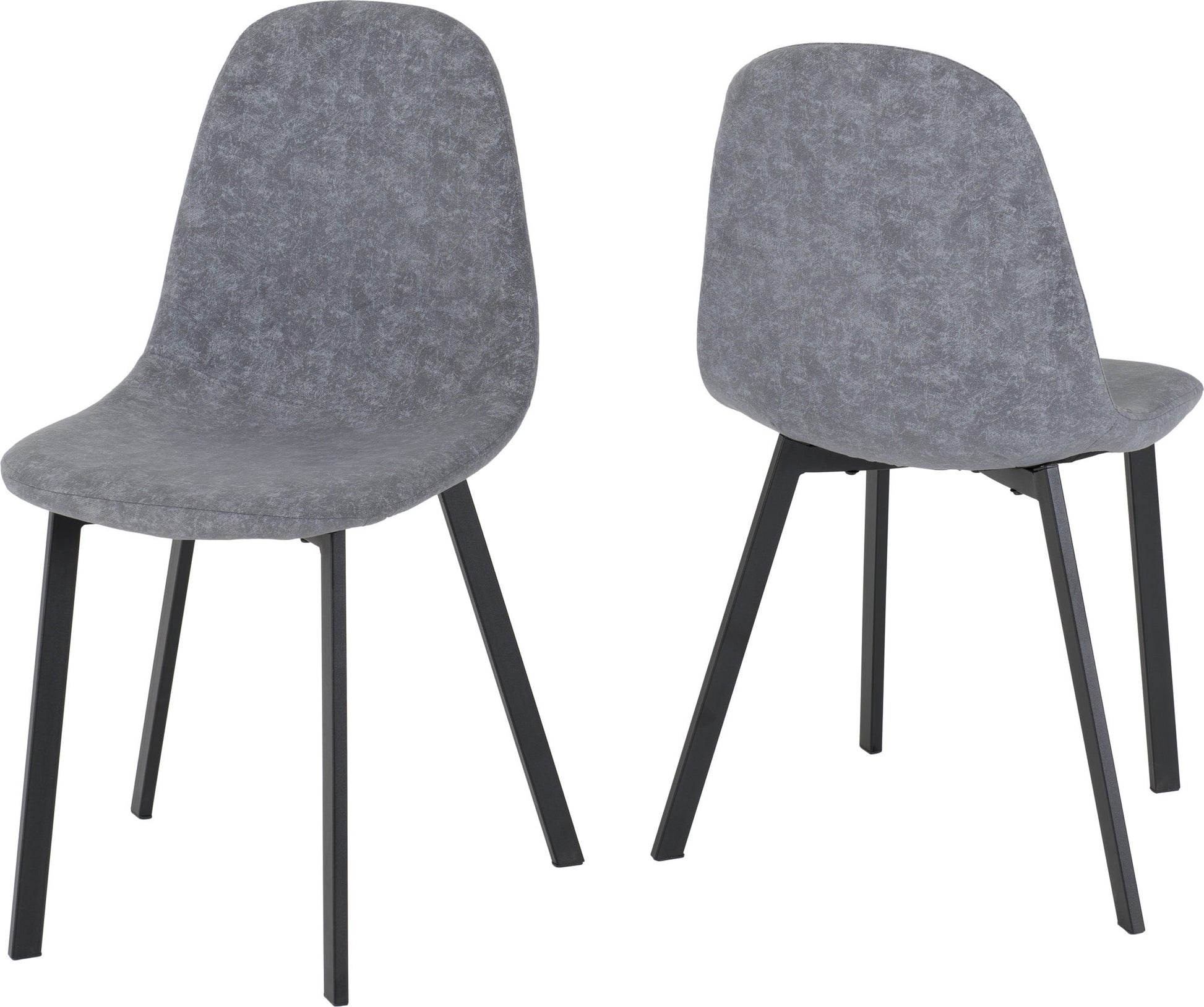 Berlin Chair Dark Grey Fabric- The Right Buy Store