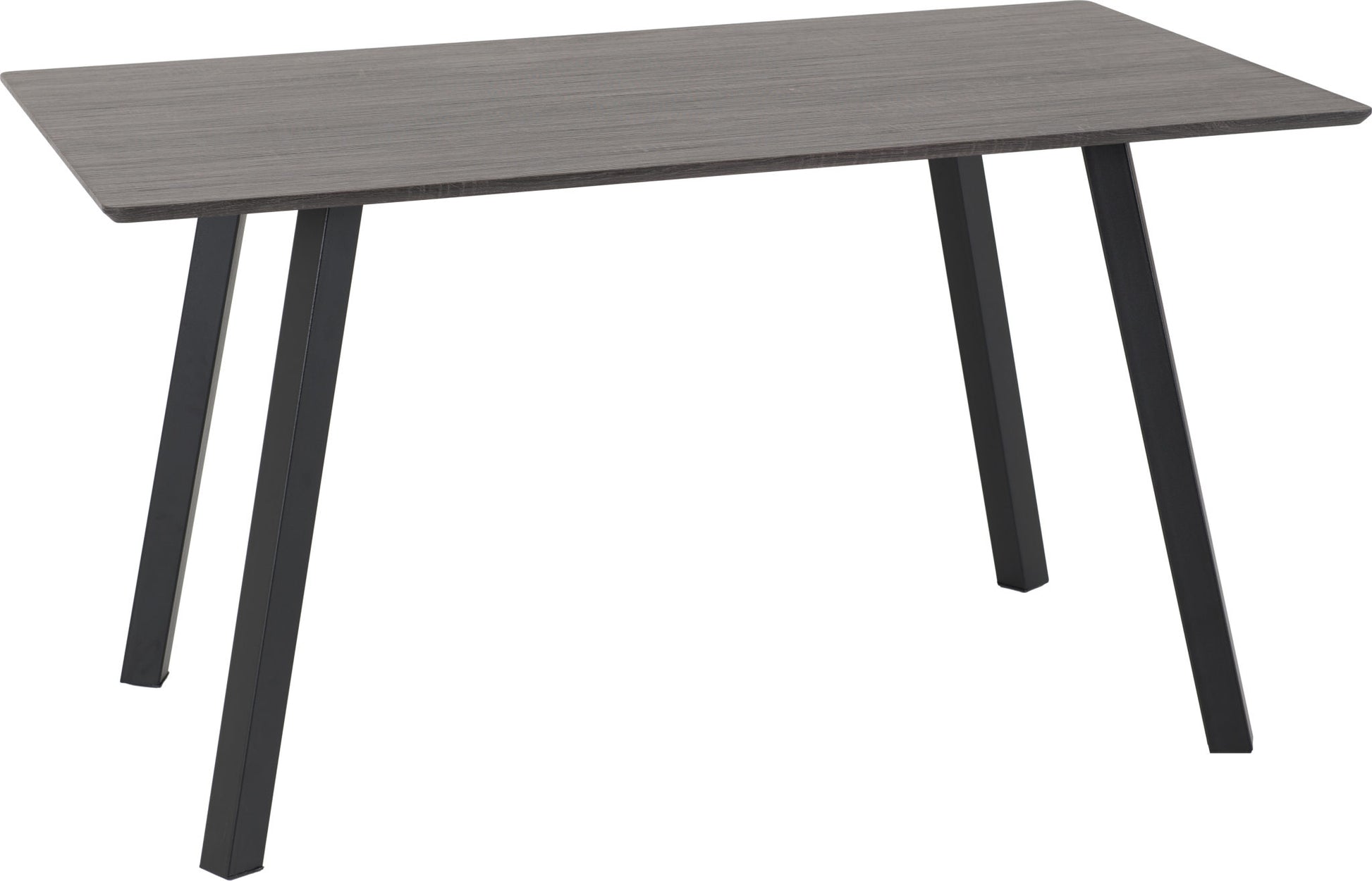 Berlin Dining Table Black Wood Grain- The Right Buy Store