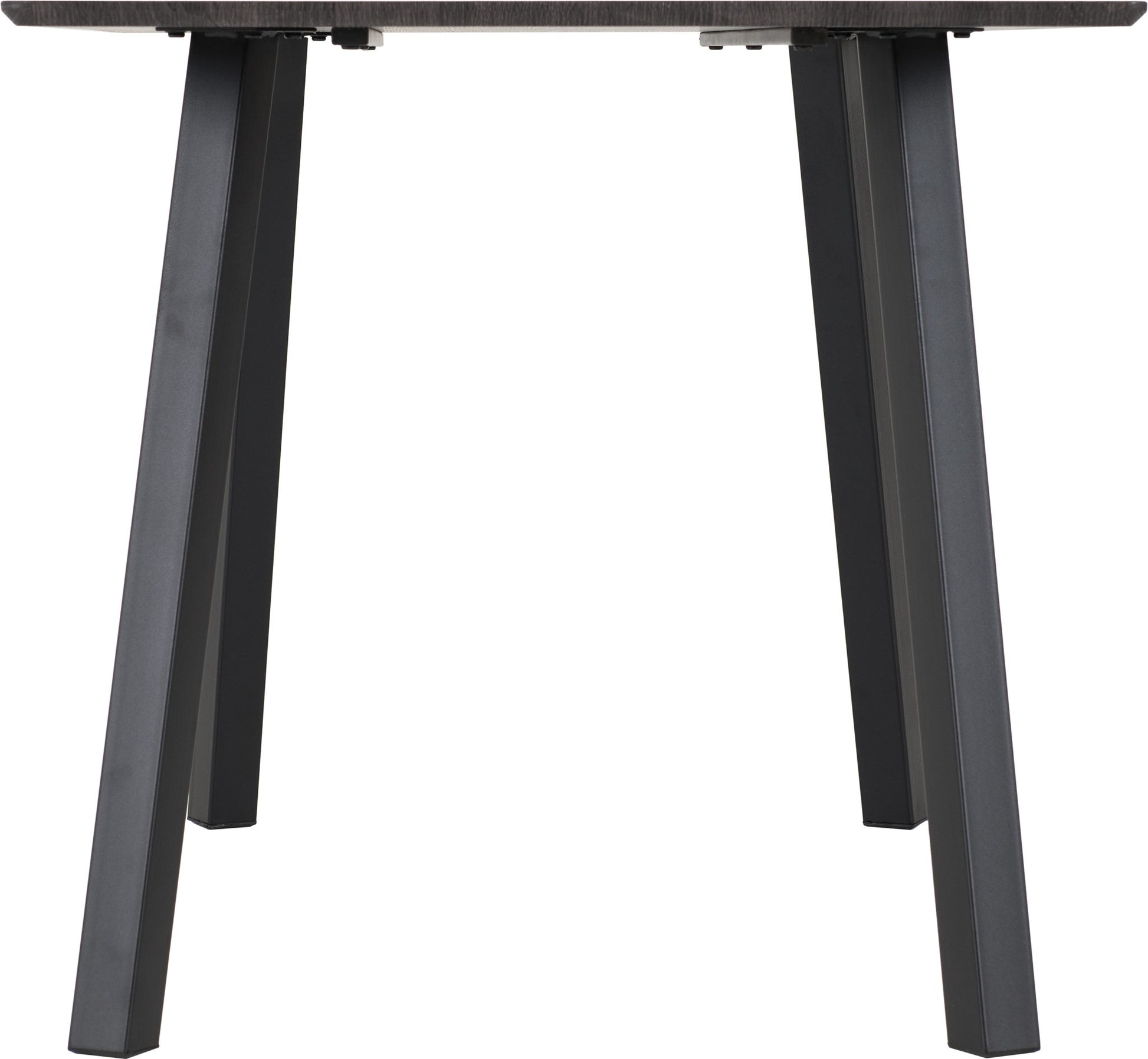 Berlin Dining Table - Black Wood Grain/Black - The Right Buy Store