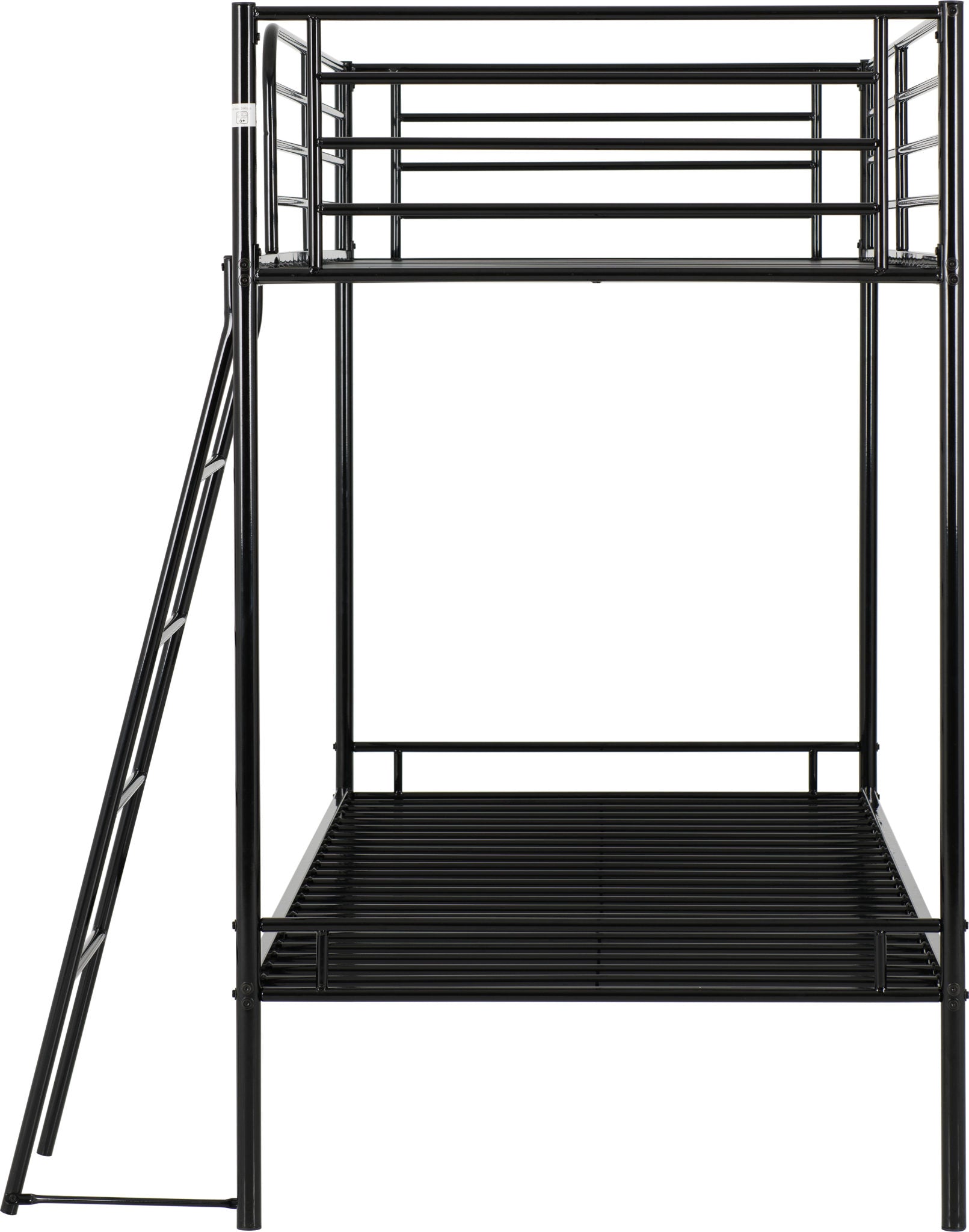 Brandon 3' Bunk Bed Black- The Right Buy Store