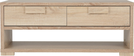 Cambourne 2 Drawer Coffee Table - Sonoma Oak Effect Veneer