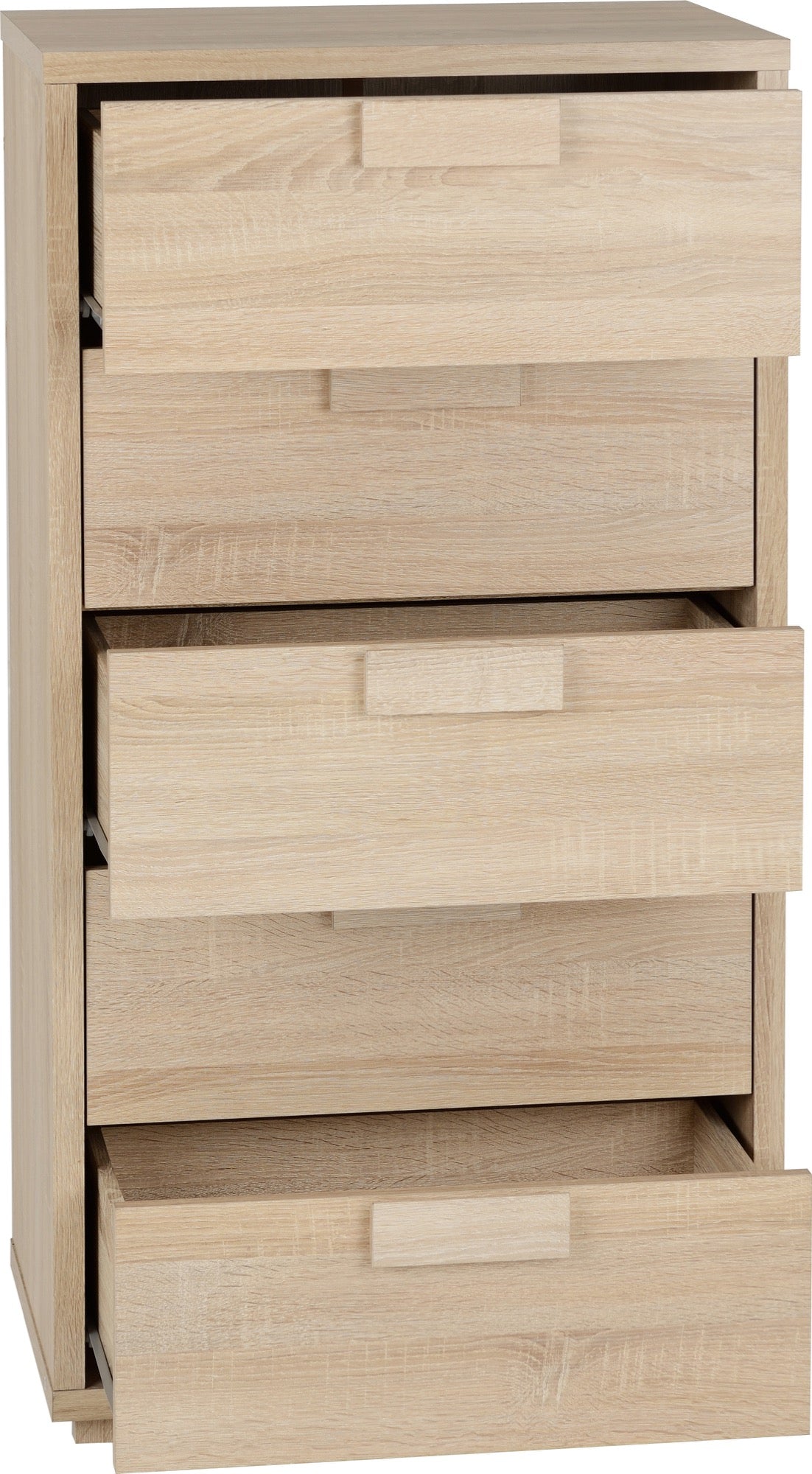 Cambourne 5 Drawer Chest - Sonoma Oak Effect - The Right Buy Store
