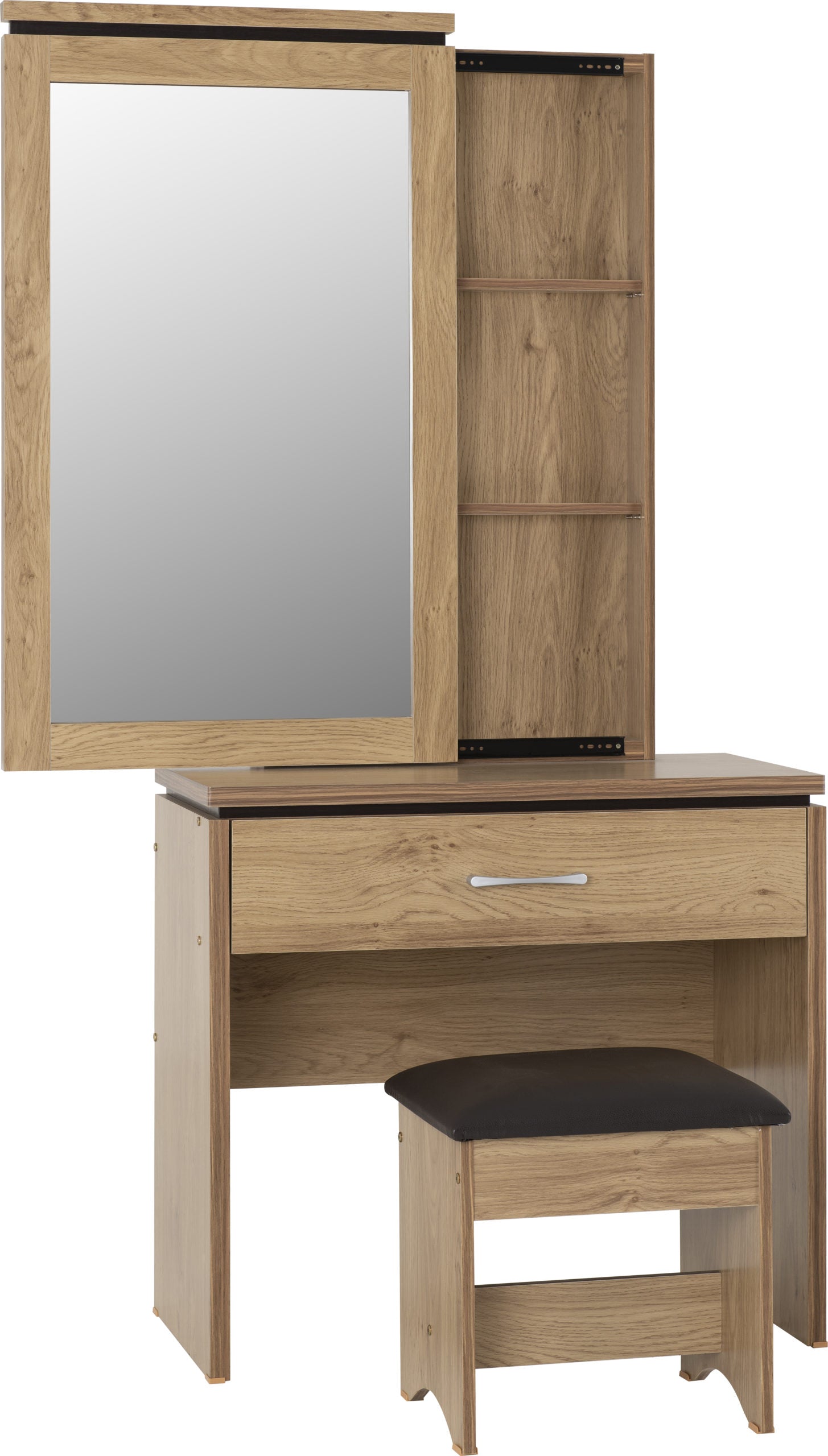 Charles 1 Drawer Dressing Table Set - The Right Buy Store