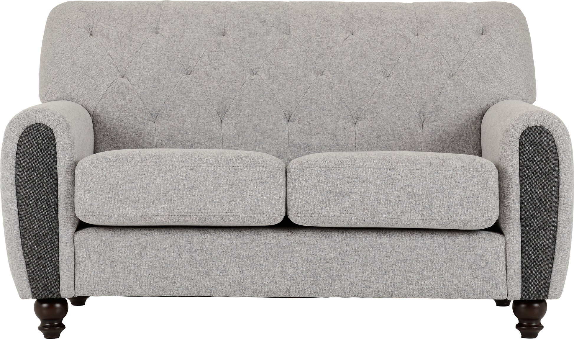 Chester 3+2 Suite - Light Grey Fabric