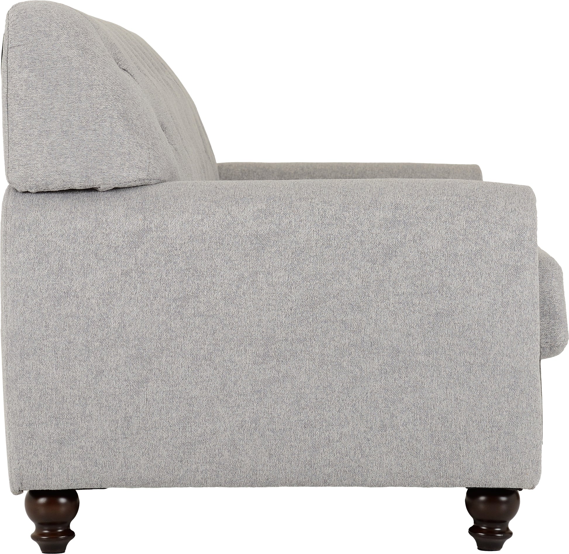 Chester 3+2 Suite - Light Grey Fabric