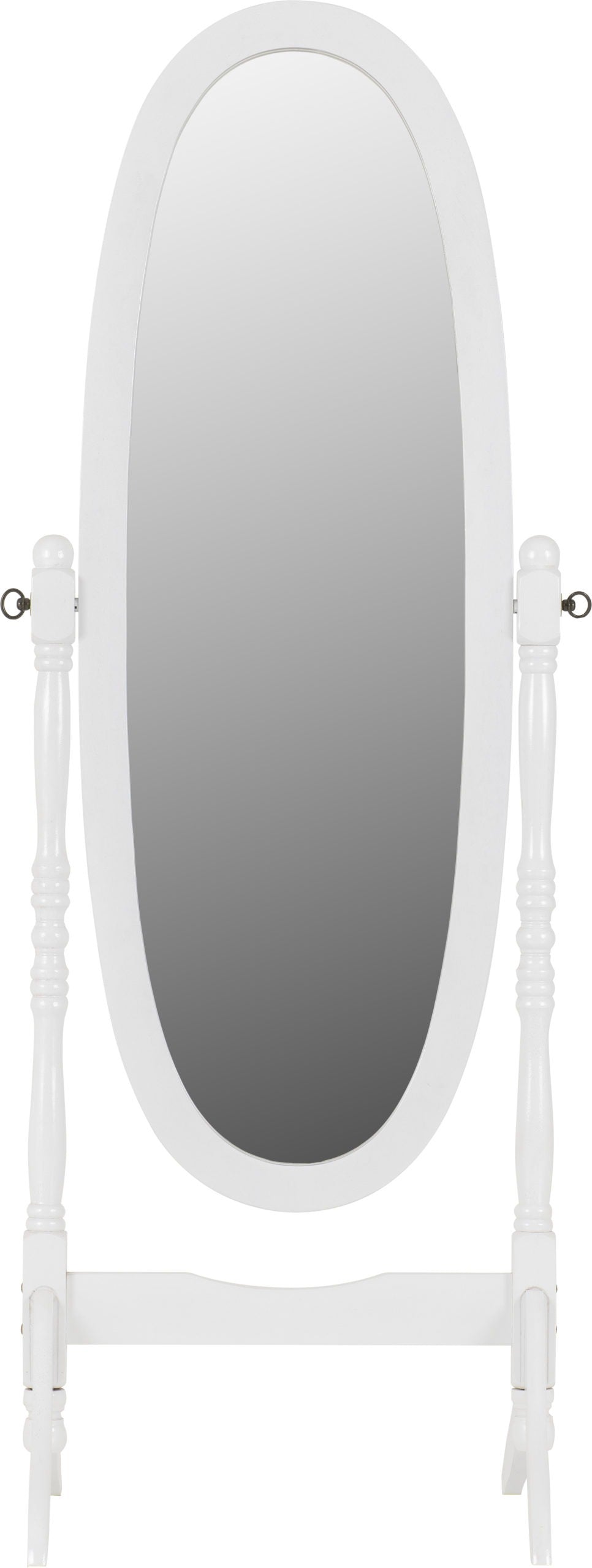 Contessa Cheval Mirror - White - The Right Buy Store