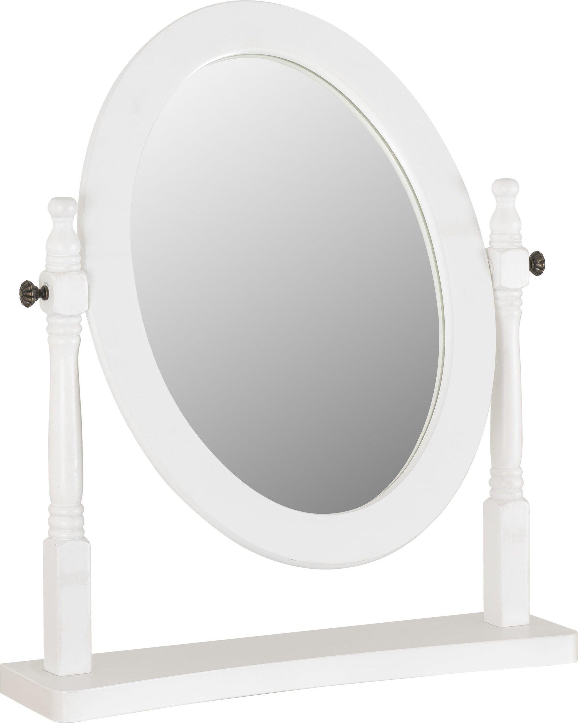 Contessa Dressing Table Mirror - White - The Right Buy Store