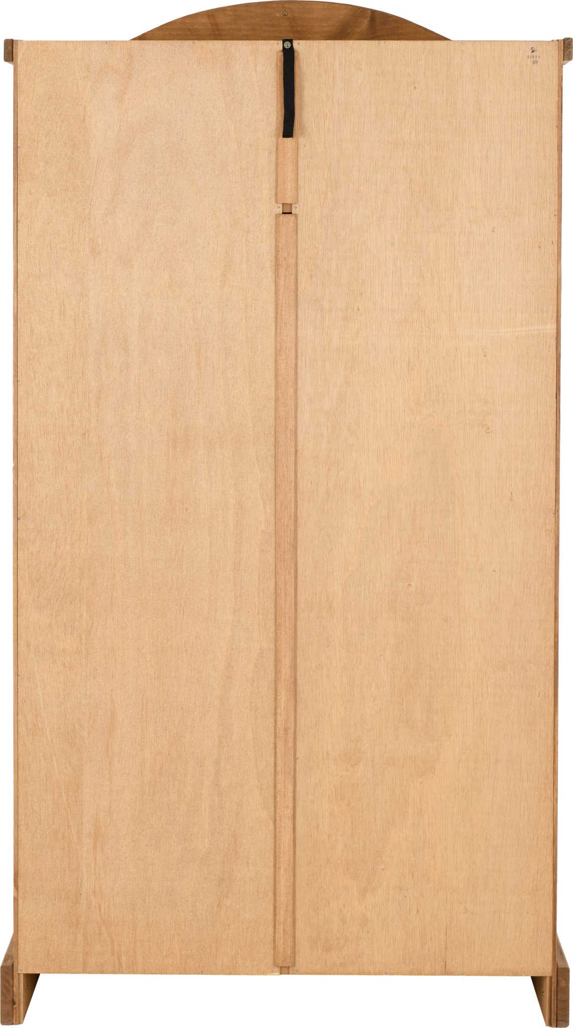 Corona 2 Door Wardrobe- Distressed Waxed Pine