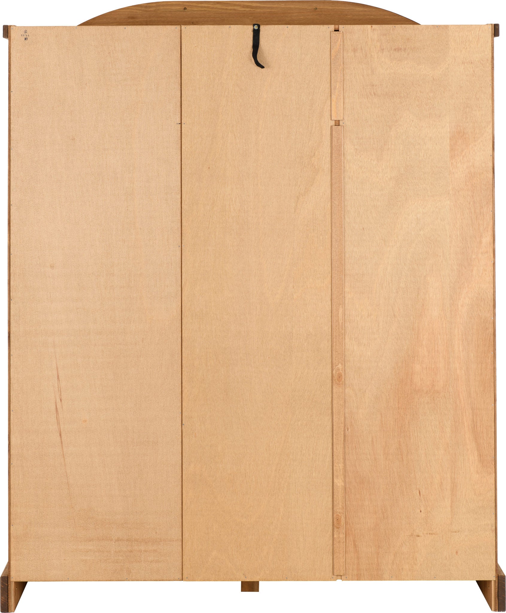 Corona 3 Door Wardrobe - Distressed Waxed Pine