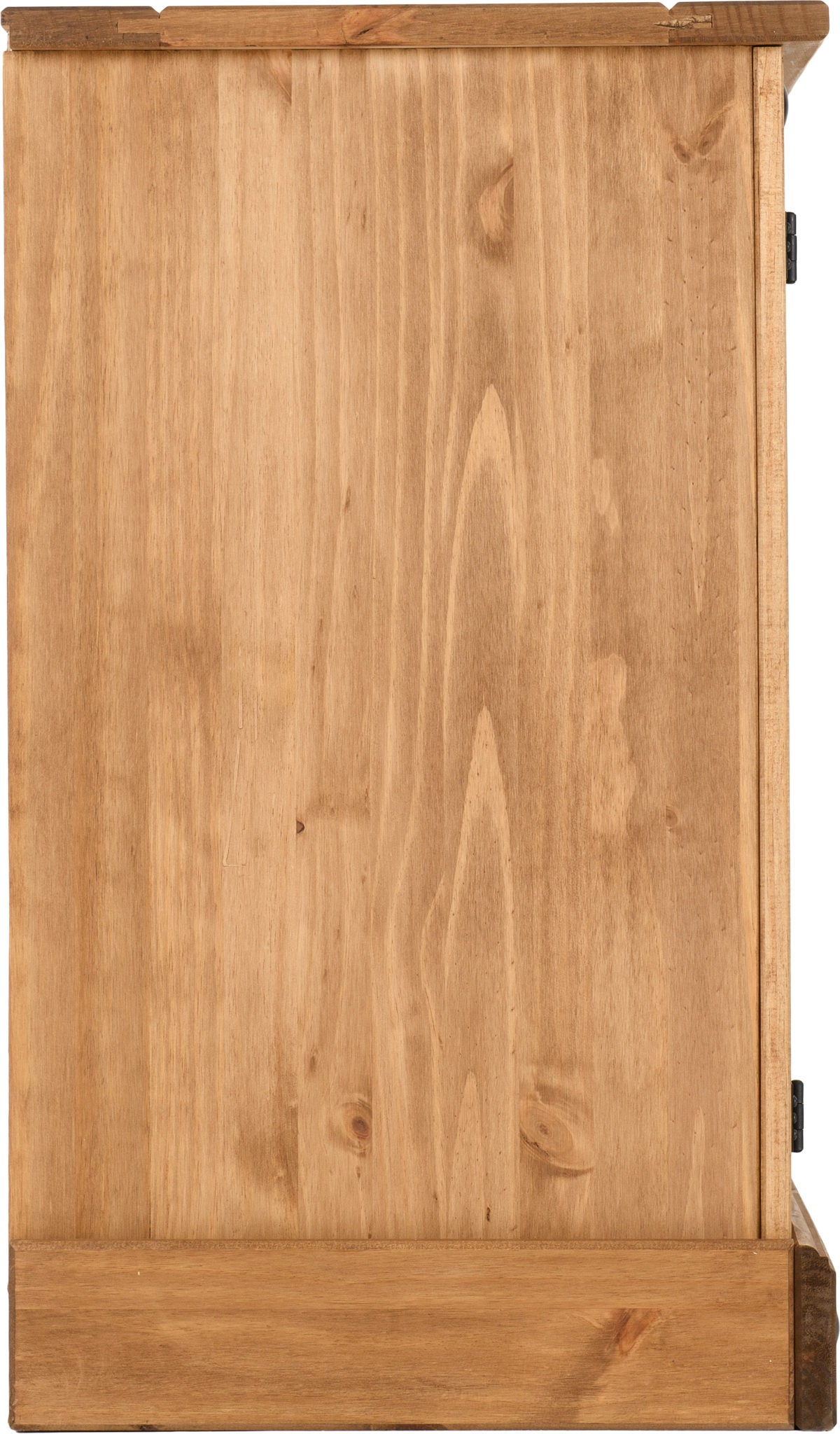 Corona 4 Door 1 Drawer Sideboard - Distressed Waxed Pine