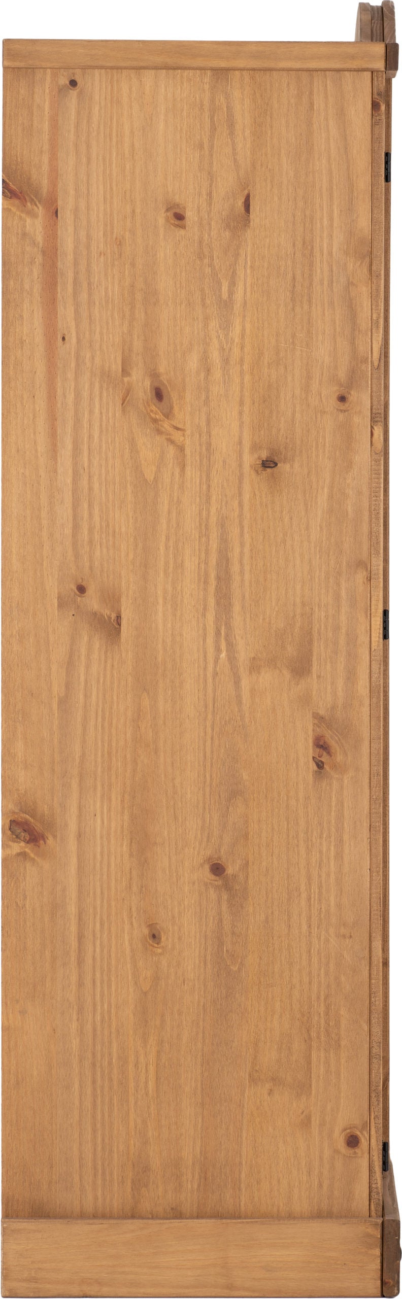 Corona 4 Door Wardrobe - Distressed Waxed Pine