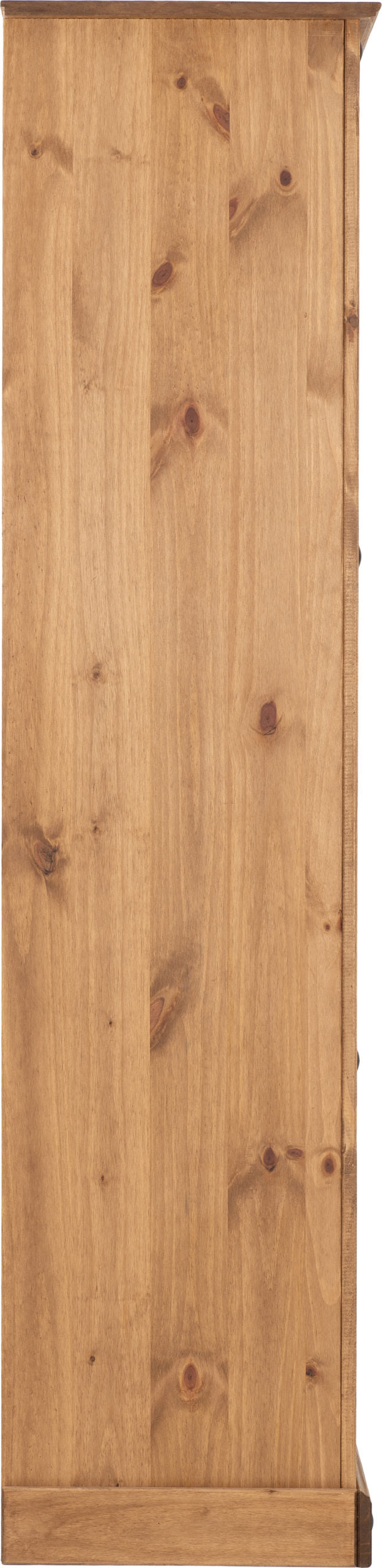 Corona Tall Bookcase - Distressed Waxed Pine