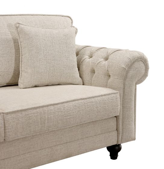 Chelsea 3 Seater - Cream