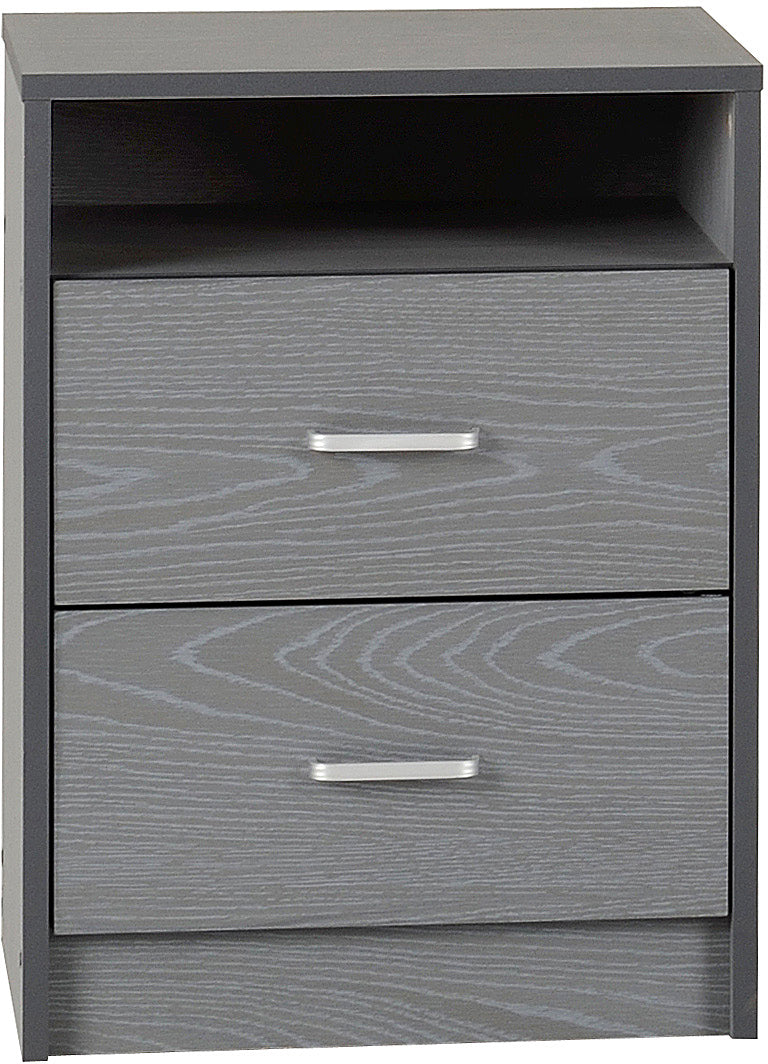 Felix Bedside Locker Grey