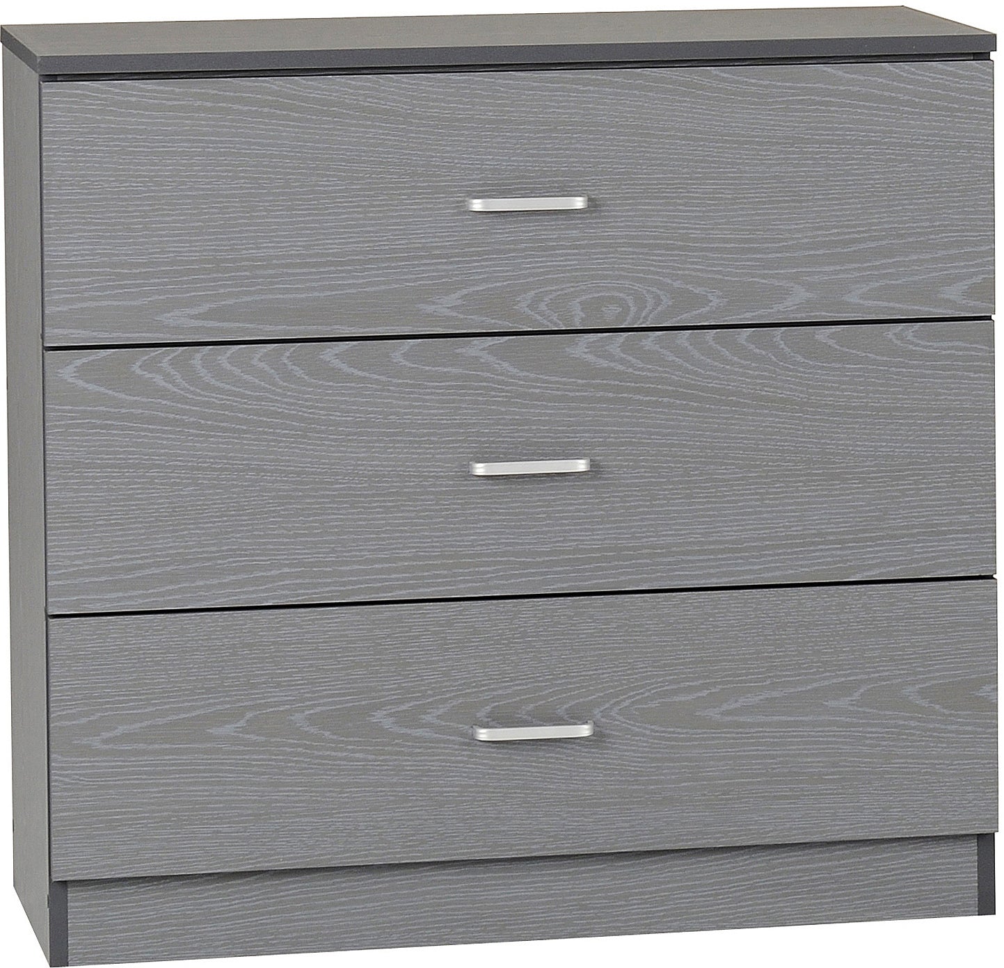 Felix 3 Drawer Chest - Grey