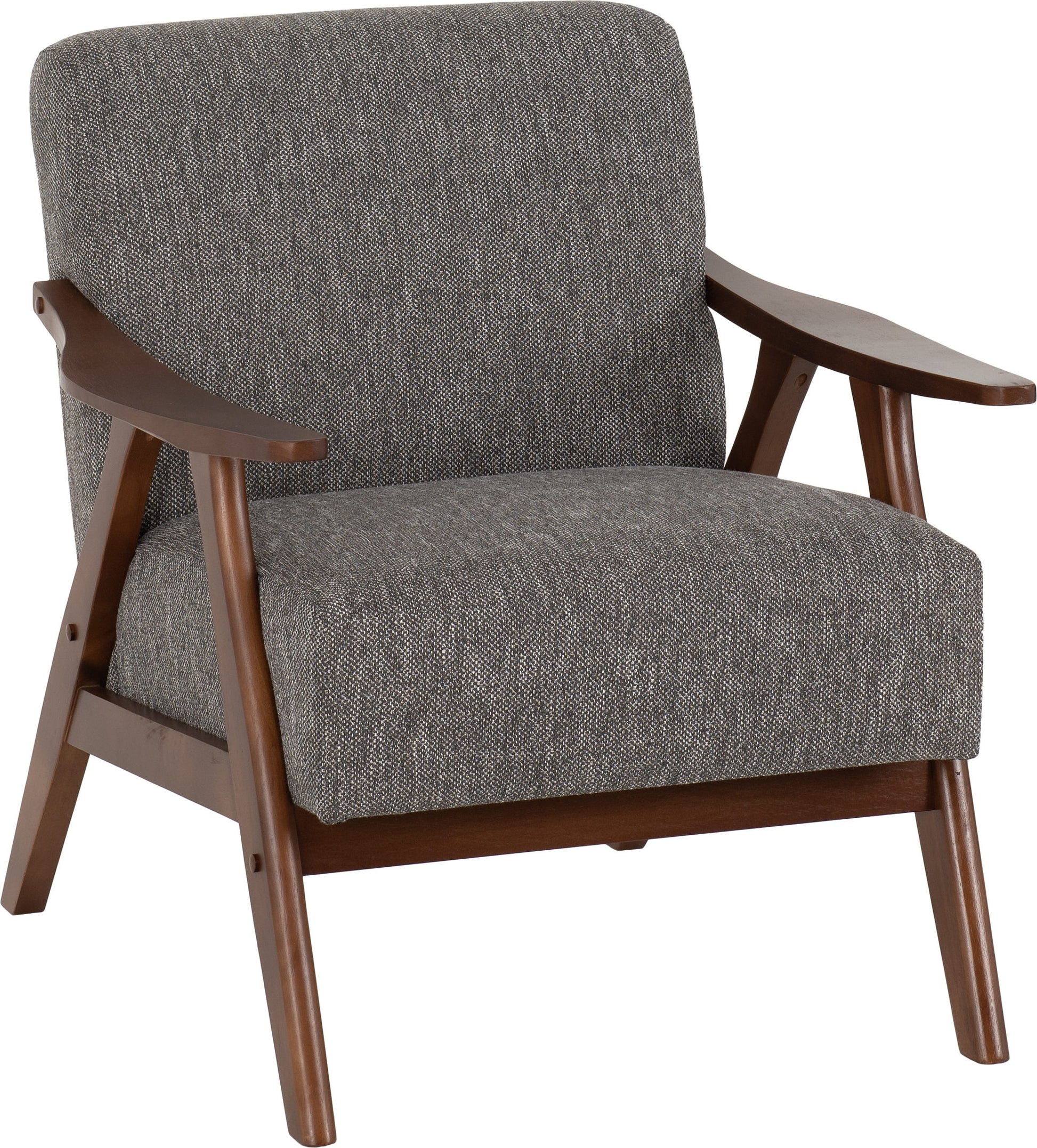 Kendra Accent Chair - Grey Fabric