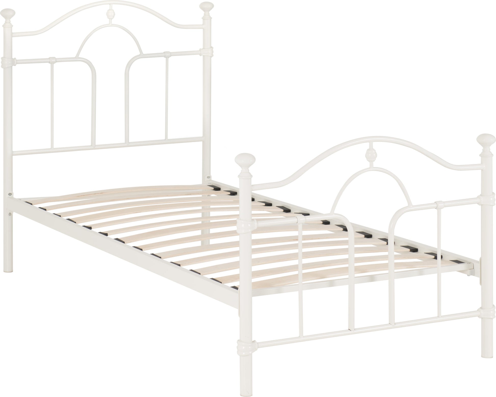 Keswick 3' Single Bed - Cream