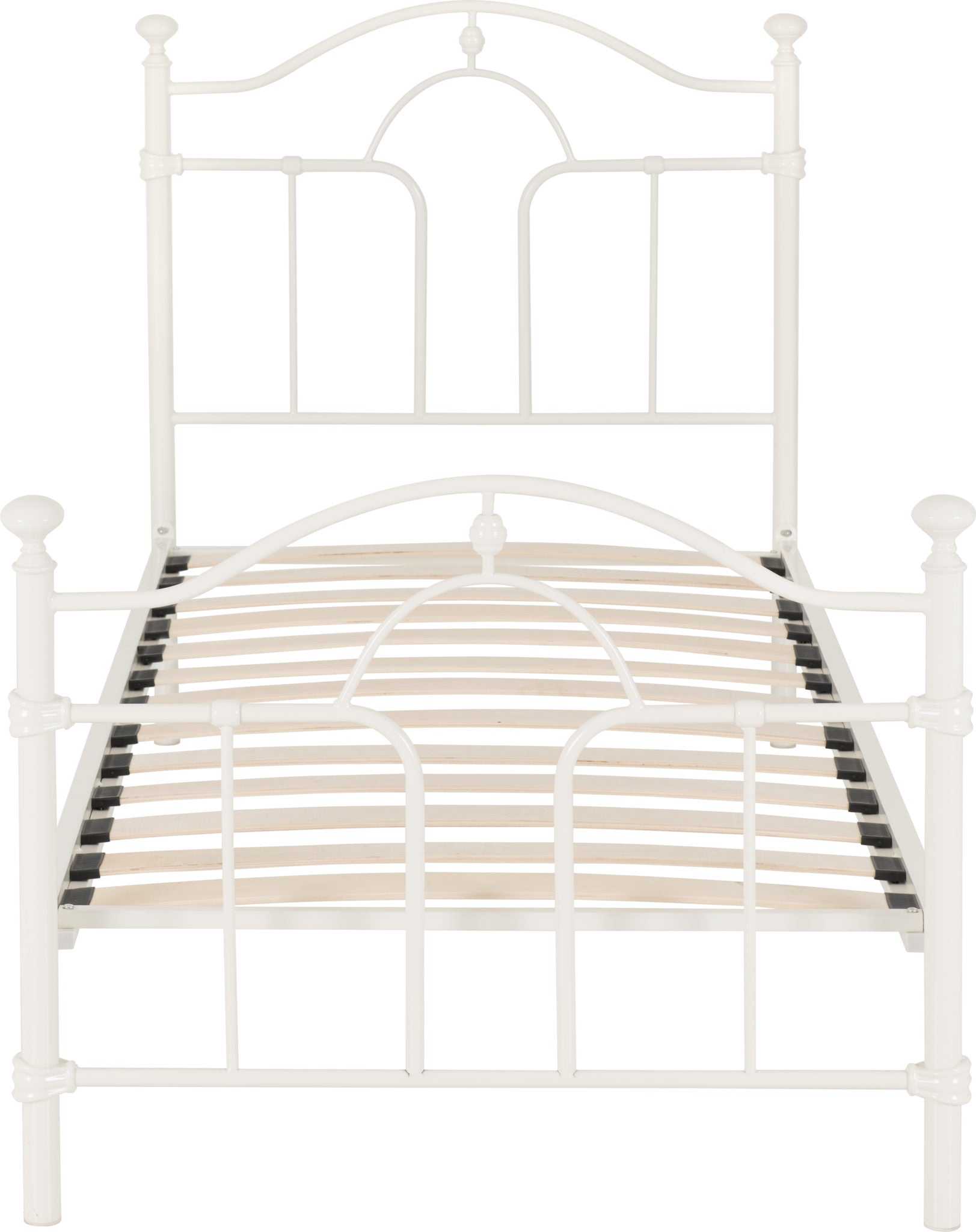 Keswick 3' Single Bed - Cream