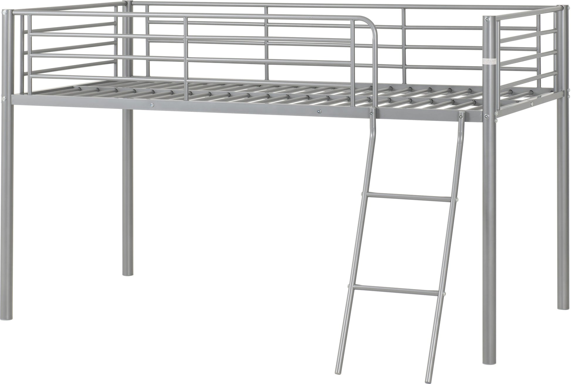 Kora Mid Sleeper Bed - Silver 