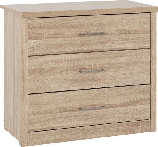 Lisbon 3 Drawer Chest