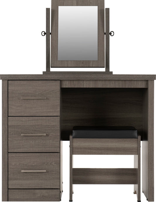 Lisbon 3 Piece Dressing Table Set with Mirror