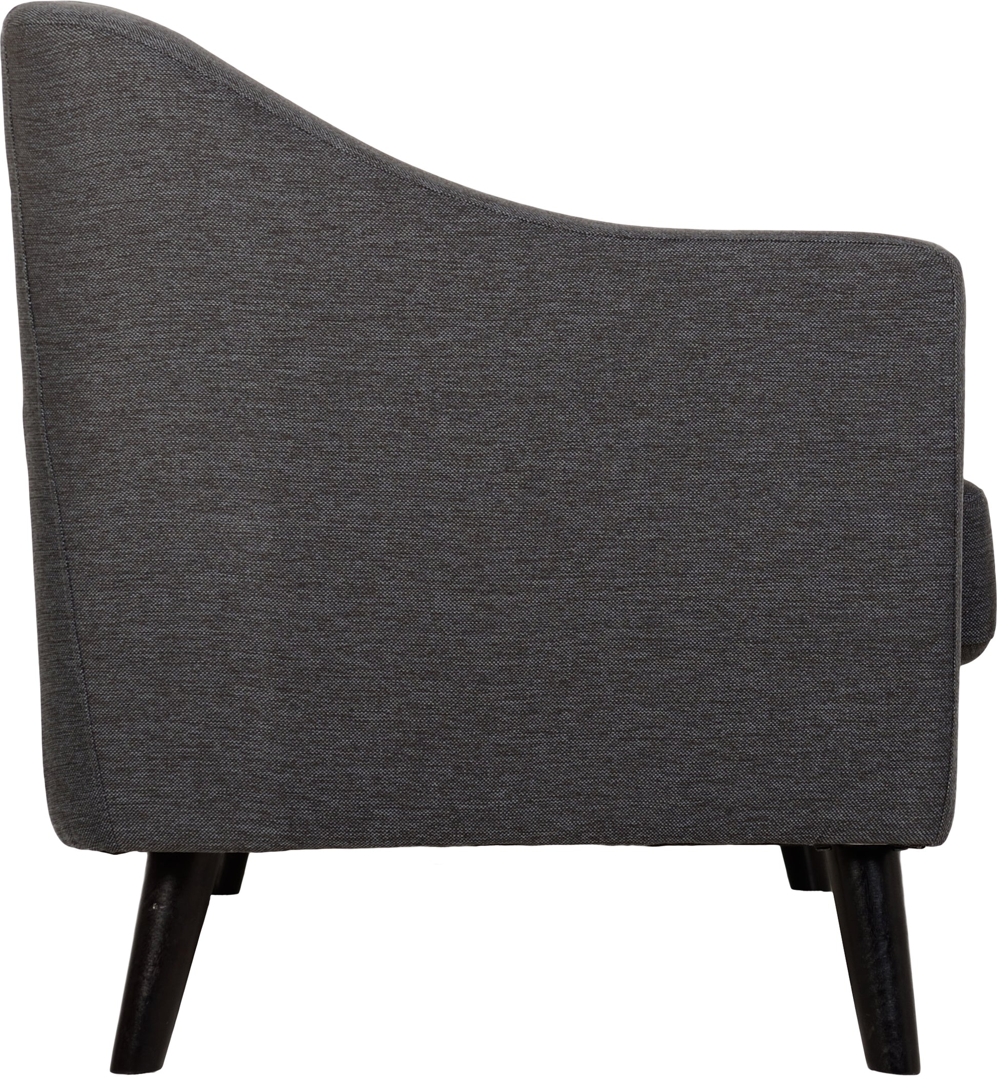 Ashley 1 Seater Sofa Dark Grey Fabric- The Right Buy Store