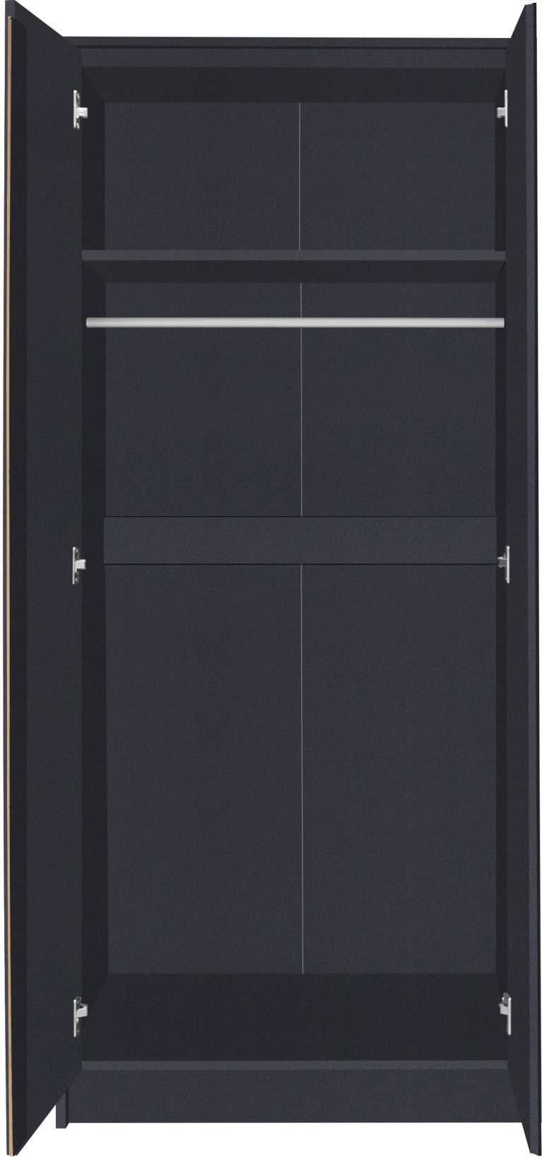 Malvern 2 Door Wardrobe - Grey