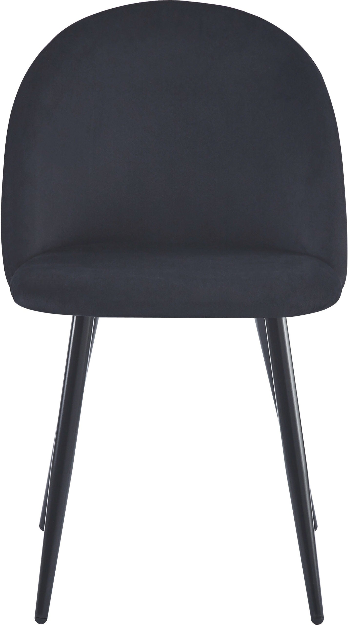 Marlow Chair - Black Velvet (4 Chairs)