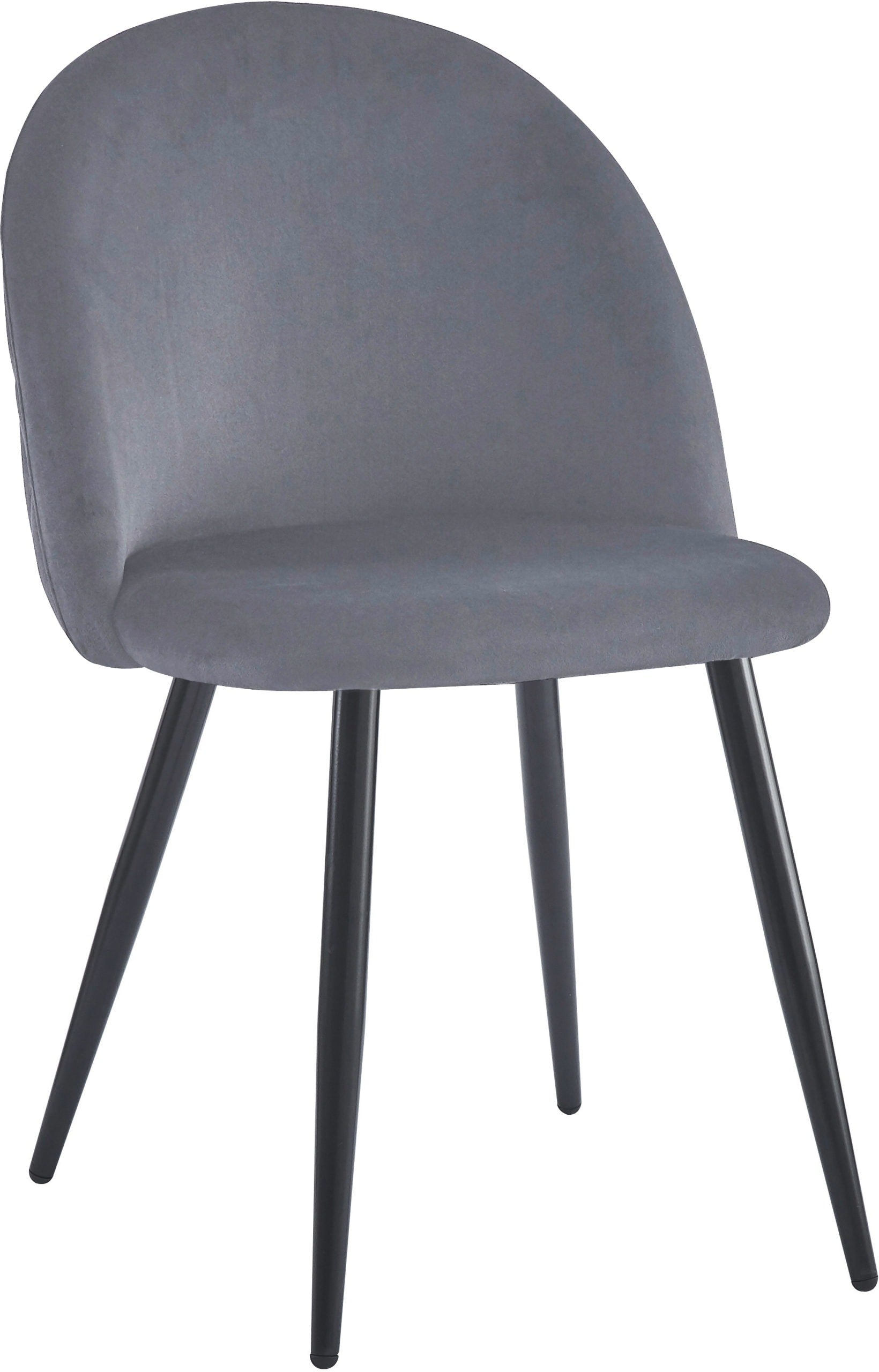 Marlow Chair - Grey Velvet 