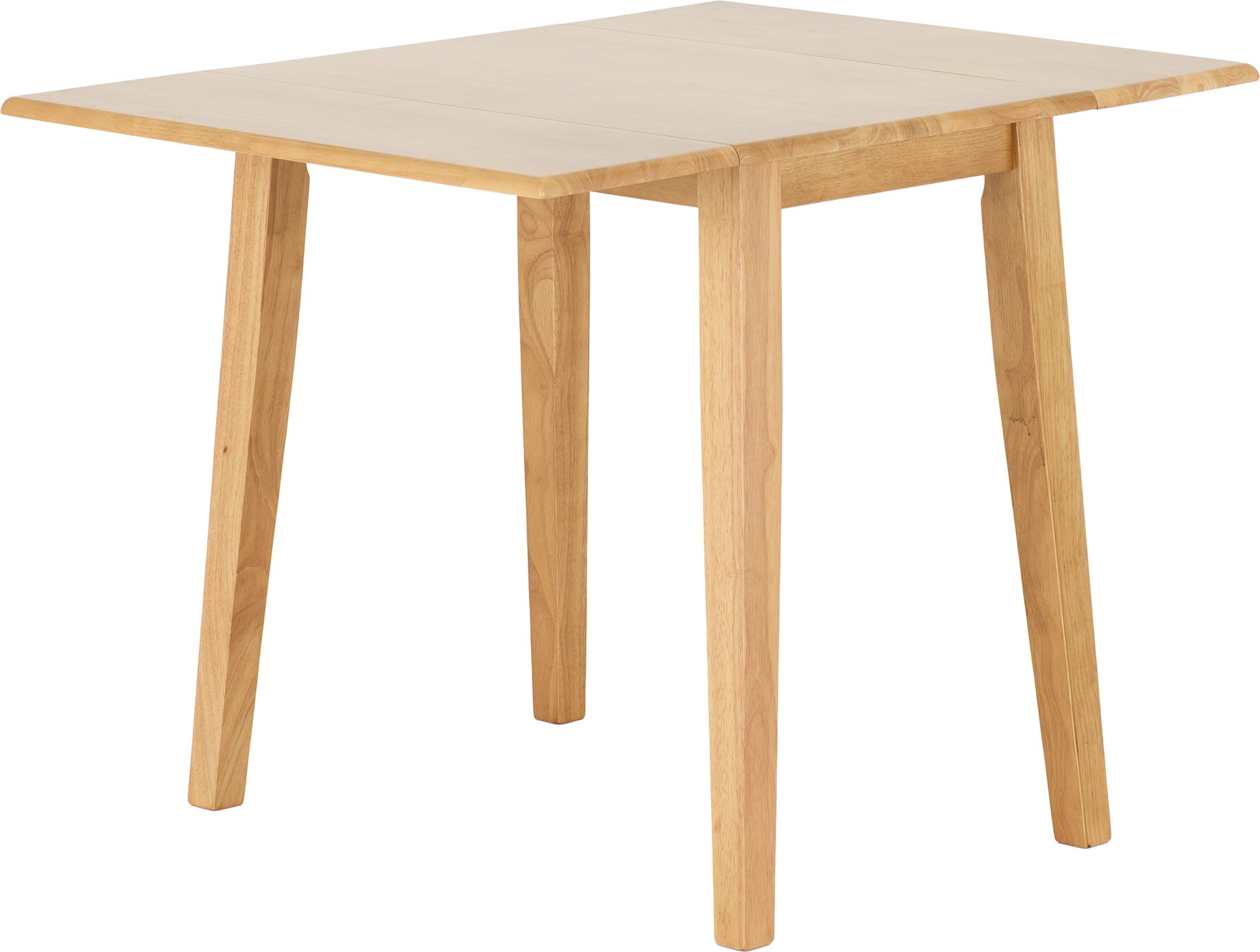 Mason Double Drop Leaf Dining Table - Oak Varnish