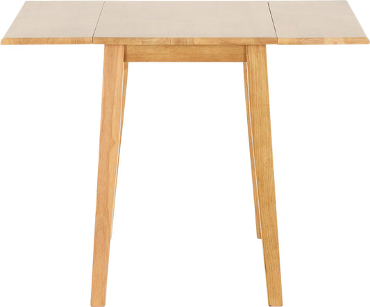 Mason Double Drop Leaf Dining Table - Oak Varnish