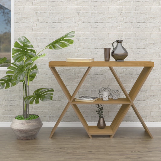 Naples Console Table- Oak Effect