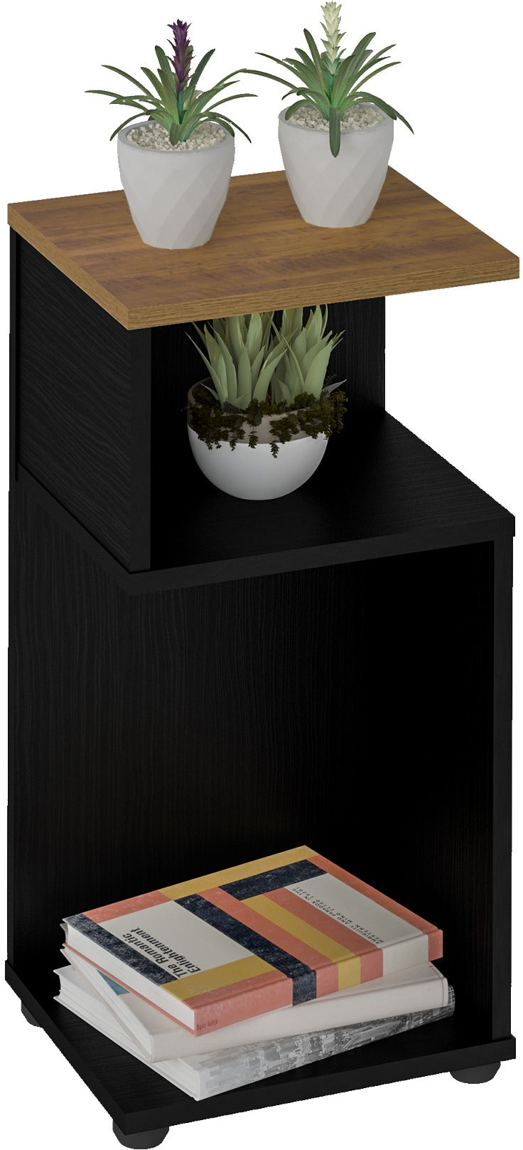NAPLES-PLANT-STAND-SIDE-TABLE-BLACK-AND-PINE-EFFECT-300-302-053-2.jpg