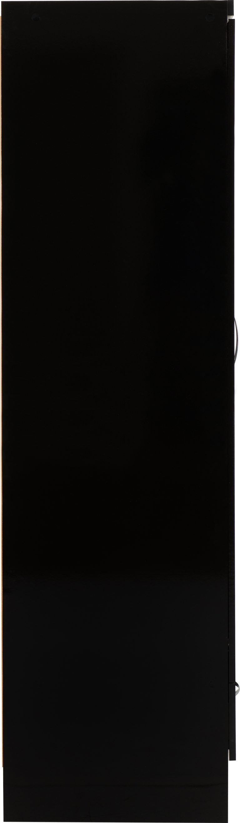Nevada 2 Door 1 Drawer Wardrobe - Black Gloss