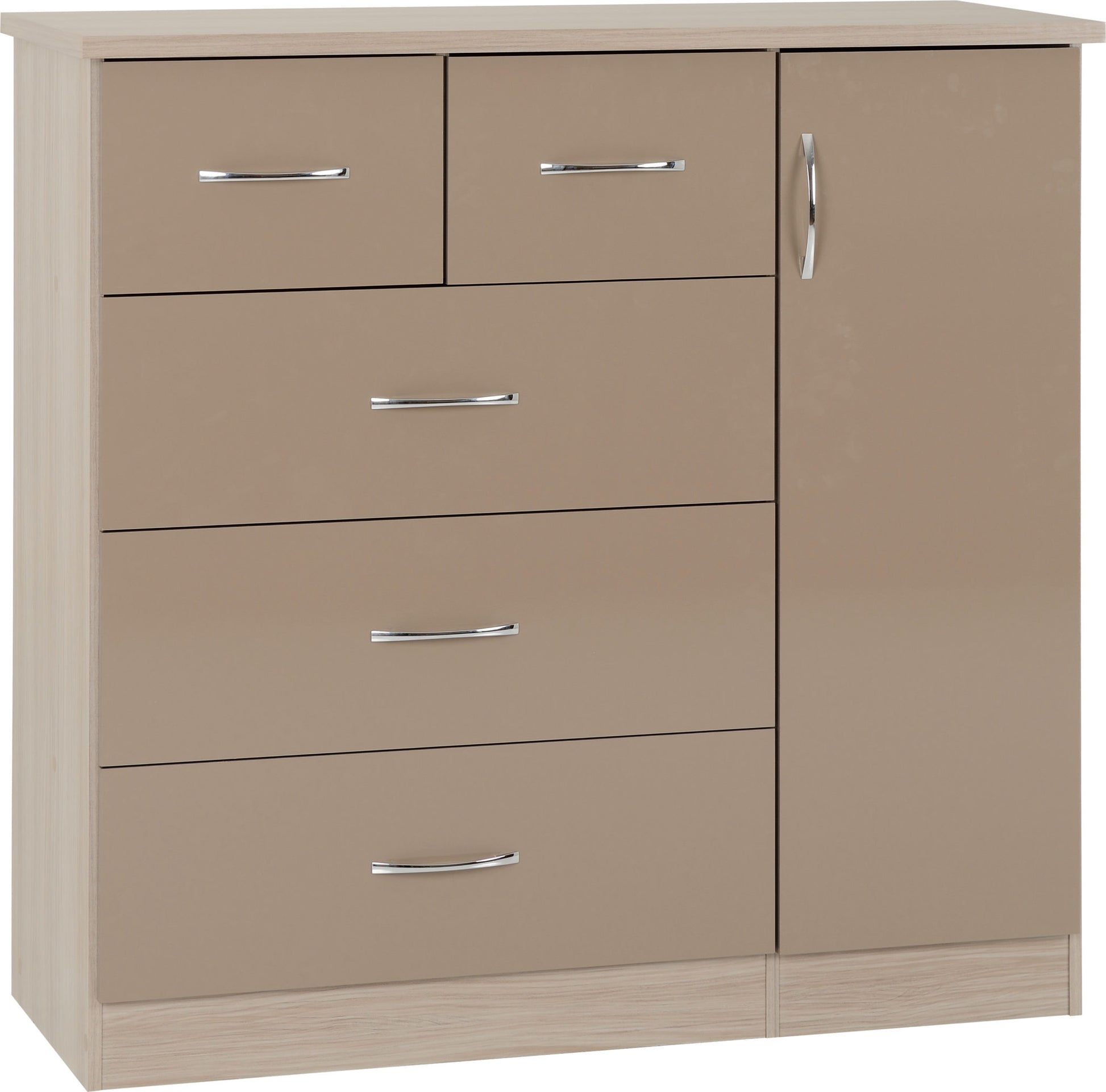 NEVADA-5-DRAWER-LOW-WARDROBE-OYSTER-GLOSSLIGHT-OAK-EFFECT-VENEER-2020-01-100-101-104-scaled.jpg