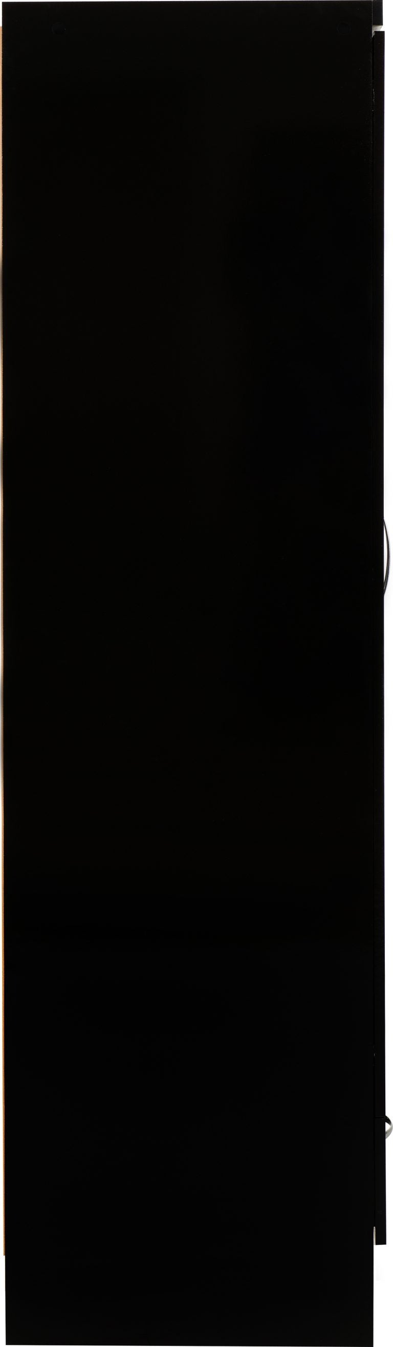 Nevada Mirrored 2 Door 1 Drawer Wardrobe - Black Gloss