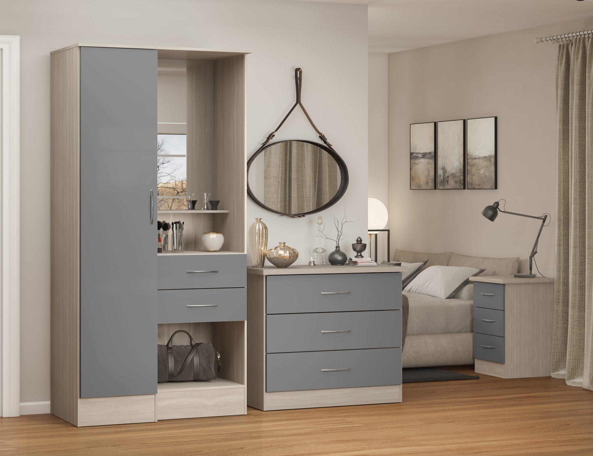 NEVADA-VANITY-1-DOOR-WARDROBE-GREY-GLOSSLIGHT-OAK-EFFECT-VENEER-2021-100-101-142-4-scaled.jpg