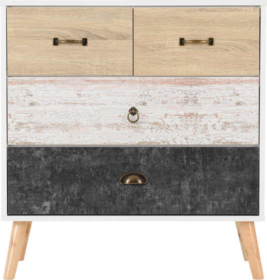 Nordic 2+2 Drawer Chest