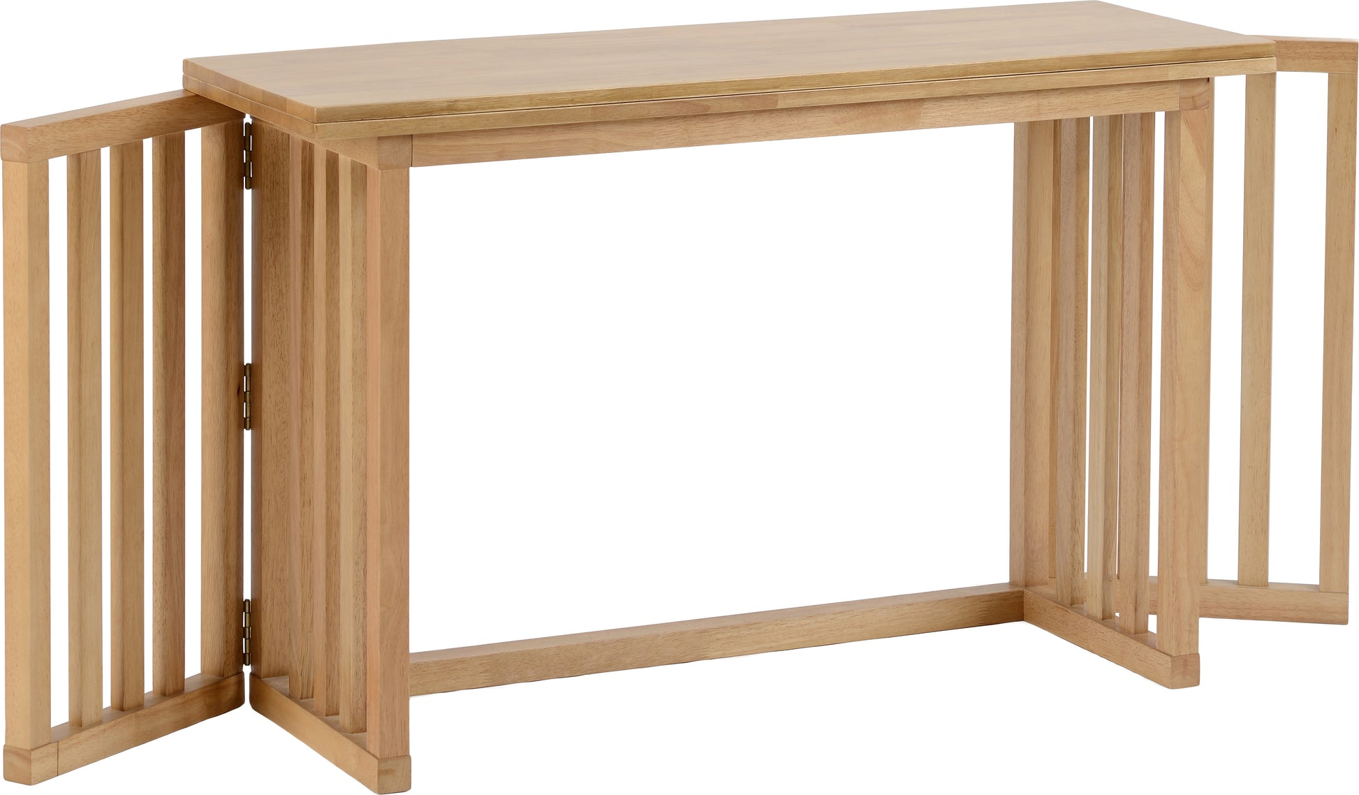 Richmond Foldaway Dining Set (4 Stools) - Oak Varnish